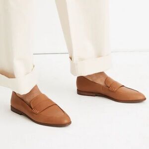 MADEWELL Alex Brown Leather Loafers